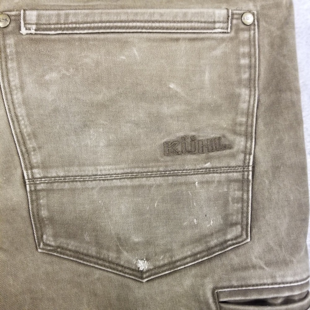 Kuhl Pants Mens 34x34 Brown Free Rydr Patina Twill Work Outdoor Casual Hiking - Picture 3 of 16